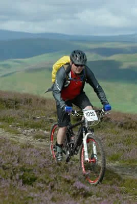 Paul at the Merida 2009, in a rare non injury moment